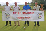 Winning Team L-R Wayne Henry, Jimmy Shoulder, Adrian Partridge and Norman Parrington