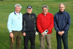 Team Brambledown with ex-player Alan Hay